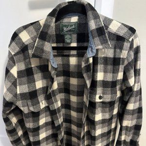 Woolrich Wool Plaid Shirt - Mens Medium